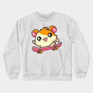 Hamtaro Skate Crewneck Sweatshirt